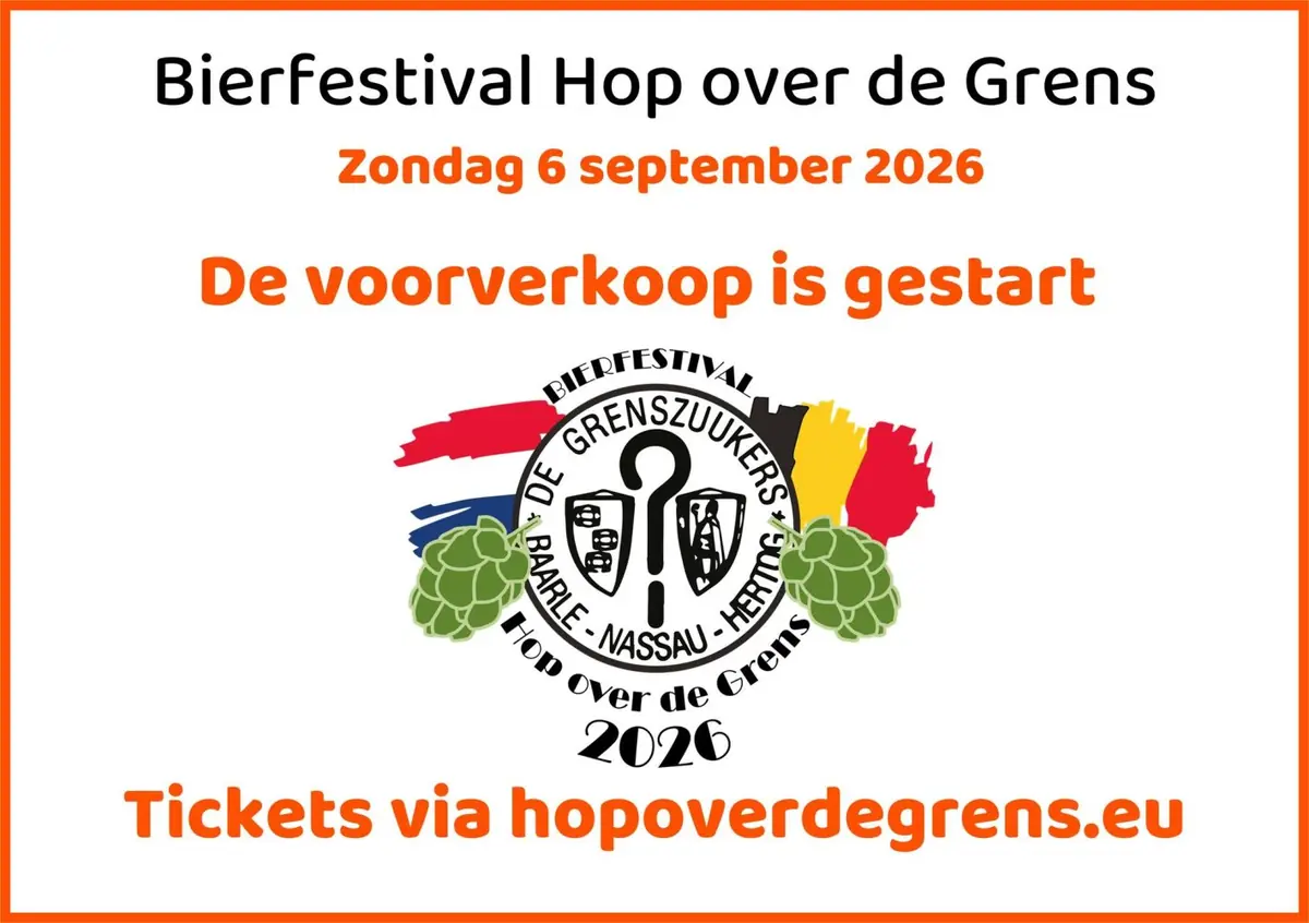 Bierfestival: Hop over de grens — Parkeerplaats Sint Annaplein, Baarle-Nassau