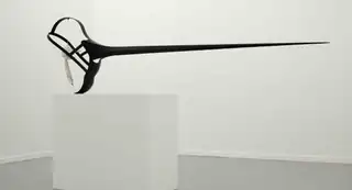 Rui Chafes X Alberto Giacometti: Gris Vide Cris III