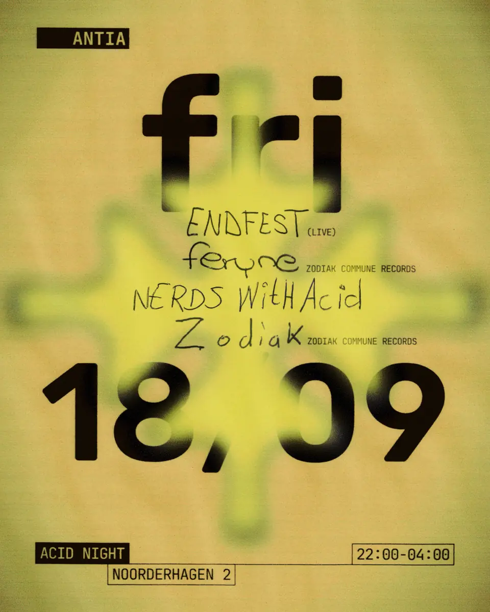 ACID NIGHT — ANTIA, Enschede