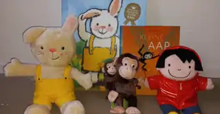 Vorlesen mit Handpuppen