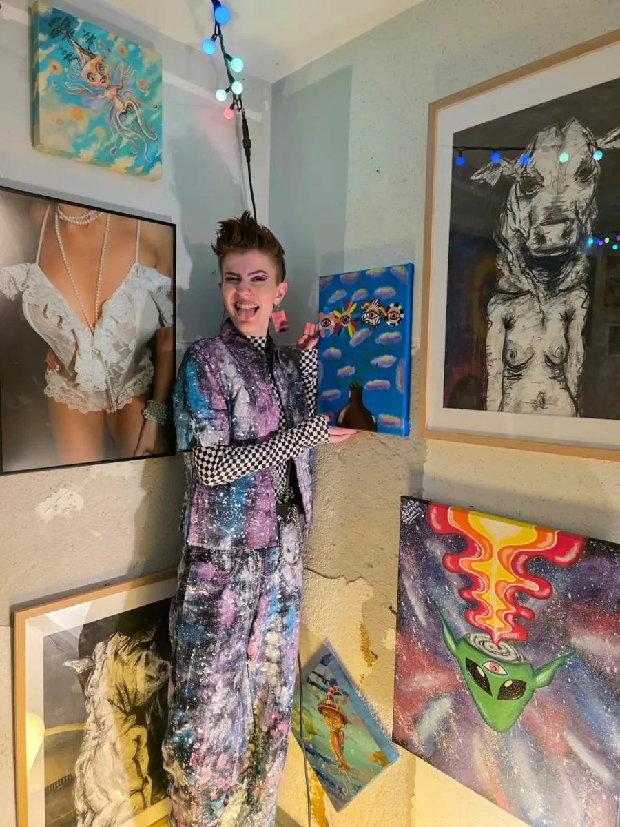 Expositie: Lisa's Creative Dreams — Bibliotheek Huizen, Huizen
