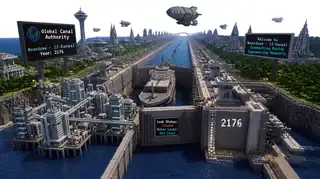 150 Jahre IJmuiden - Große Minecraft Challenge - Baue den IJ-Kanal der Zukunft!