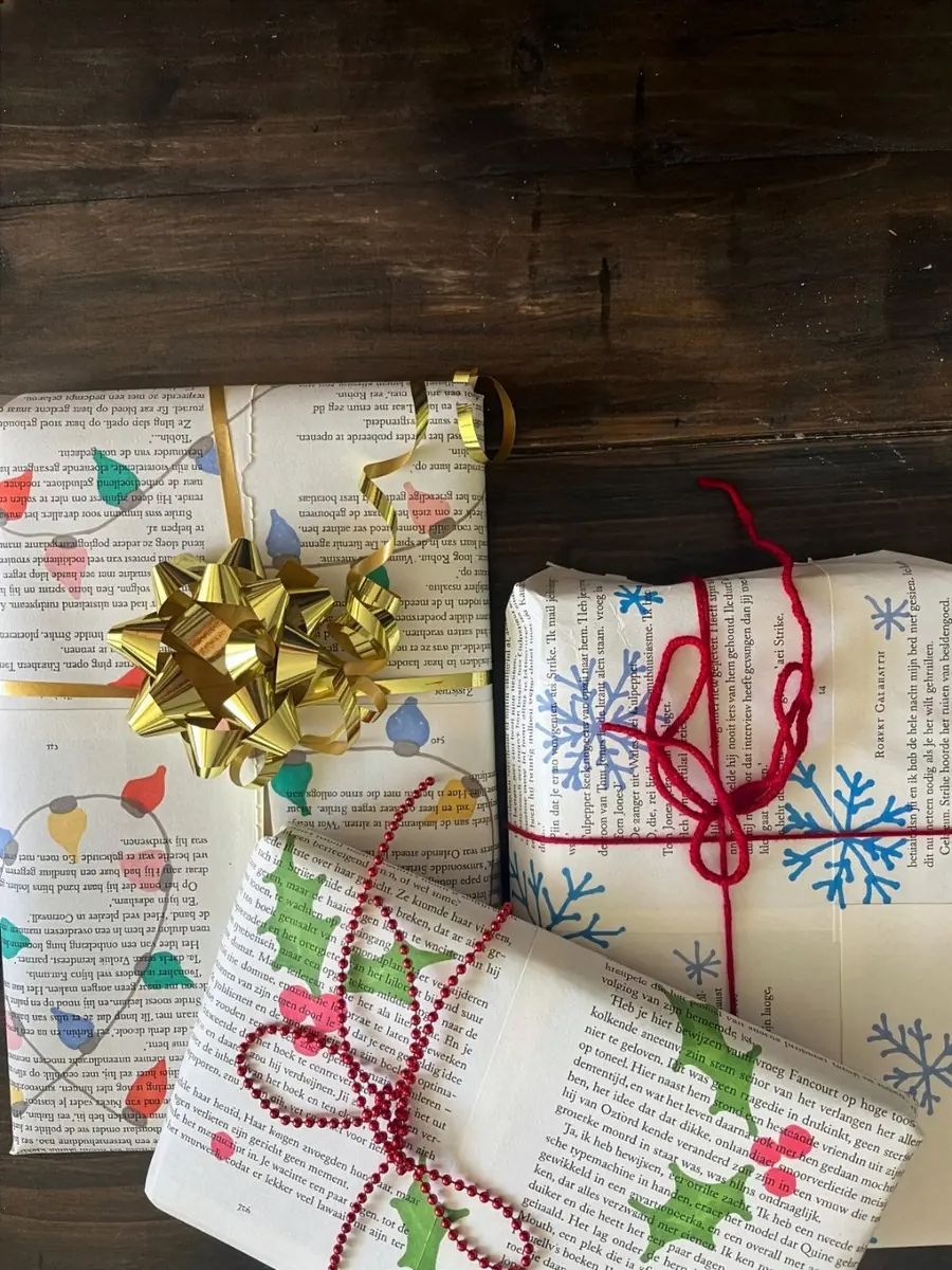 DIY: Gestalte dein eigenes Geschenkpapier — Dorpshuis 't Neie Punt, Ruinen