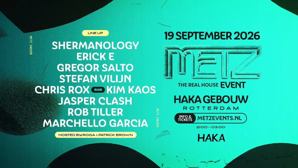 METZ · Metz × Haka — HAKA Terrein, Rotterdam