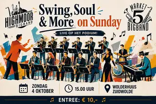 Doppeltes Bigband-Vergnügen mit Swing, Soul & More am Sonntag