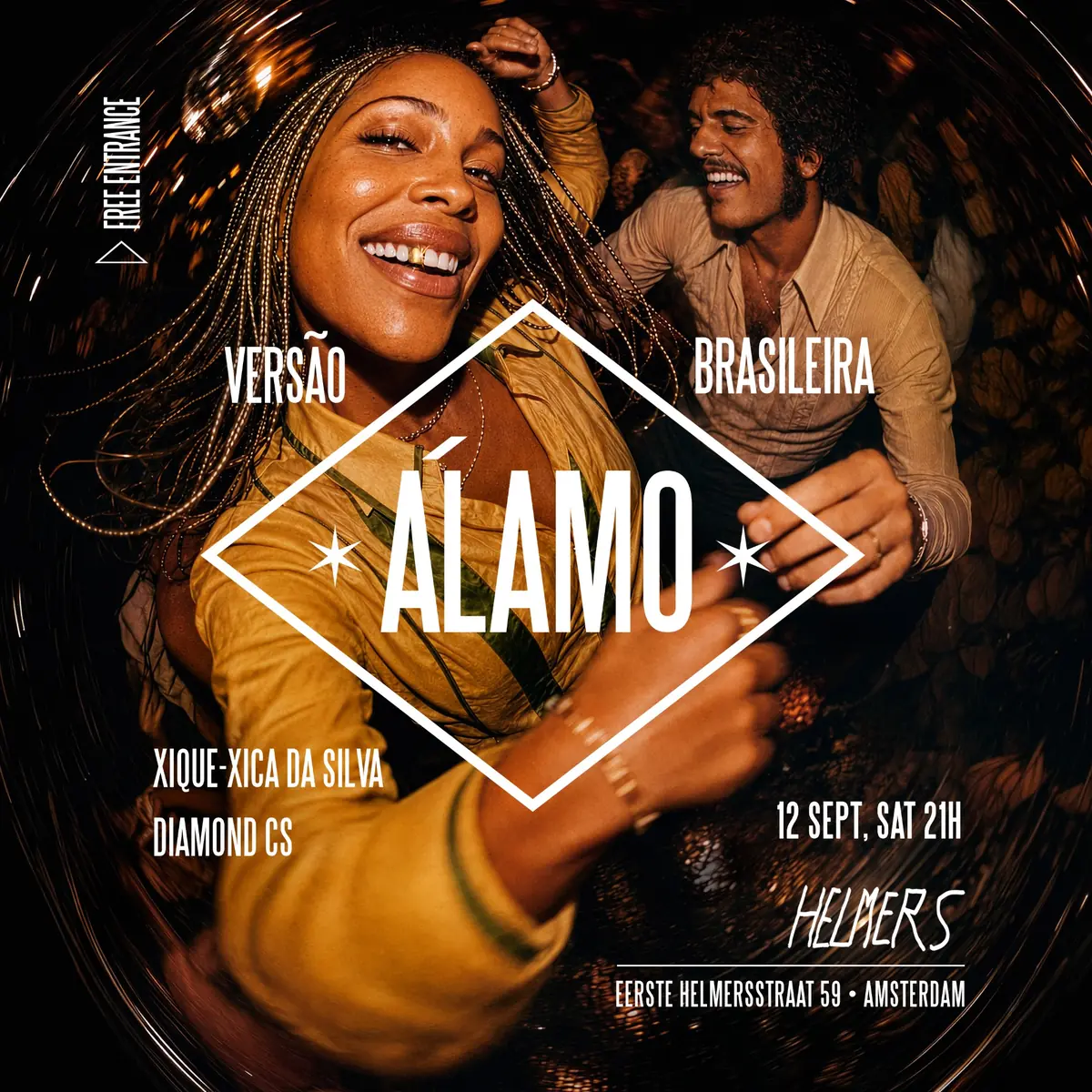 Versão brasileira ÁLAMO — Café Helmers, Amsterdam