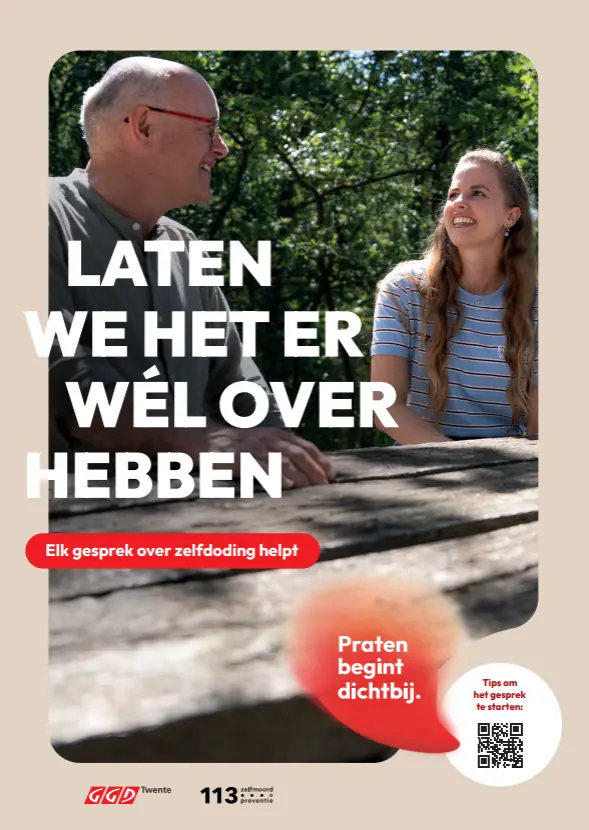 Gespräch zur Suizidprävention während der Präventionswoche — Bibliotheek Hengelo Stad, Hengelo