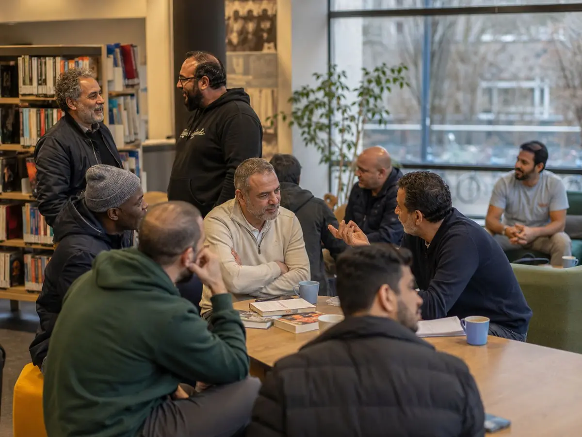 De Jongens - Zusammen sprechen, teilen und sich treffen (Pilot) — Bibliotoop Tongelre, Eindhoven