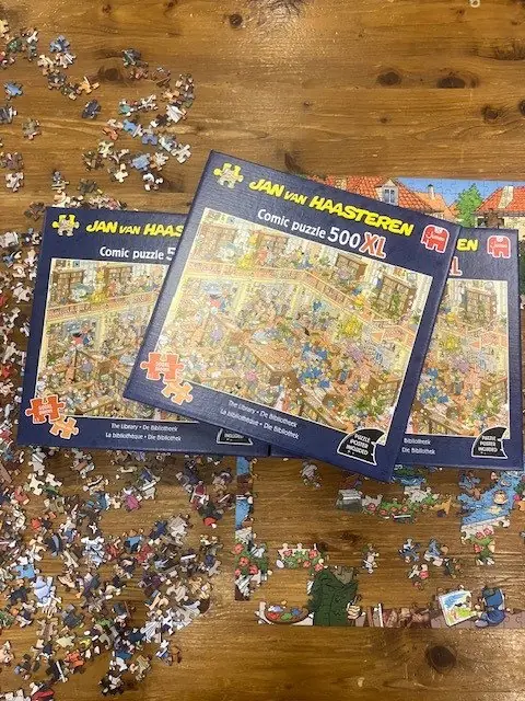 Puzzle-Wettbewerb — Bibliotheek Schoonoord, Schoonoord