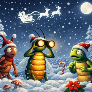 Weihnachtsaufführung: Vigo Glühwürmchen und der verzauberte Schlitten