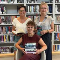 BoekenProeven mit Marianne, Annemieke und Nathasja