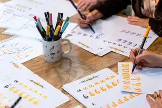 Dijk en Waardse Senioren in Beweging: Hand-Lettering-Workshop