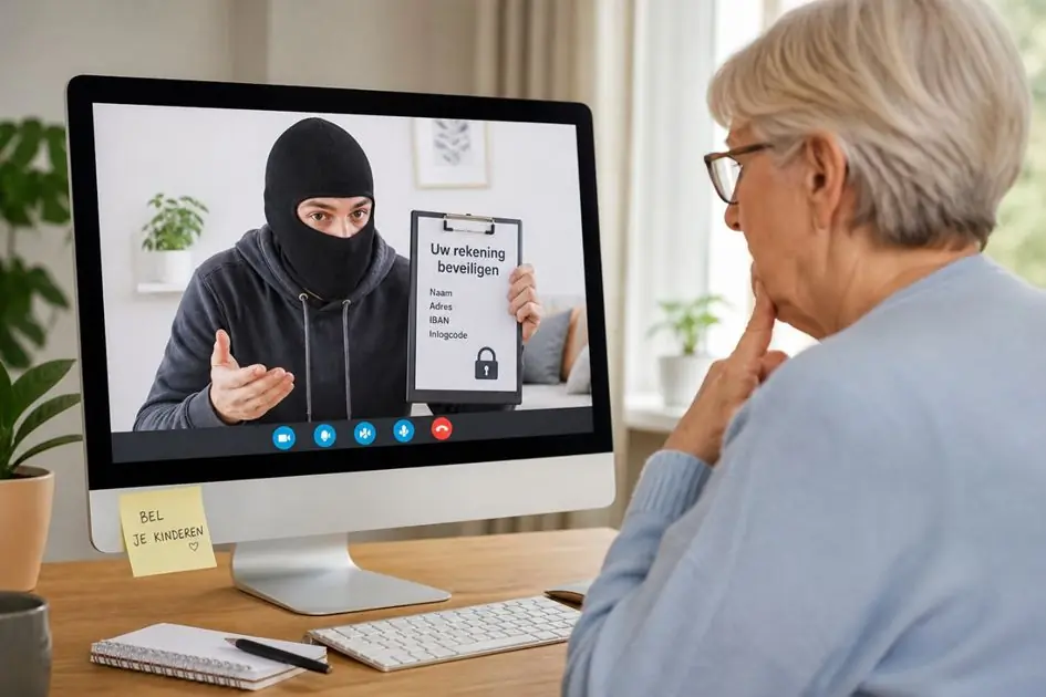 Dijk en Waardse Senioren in Beweging: Betrug und Internetbetrug, die Polizei spricht — Heerhugowaard, Bibliotheek Centrum, Heerhugowaard