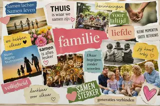 Kreative Erzähltisch 'Familie'