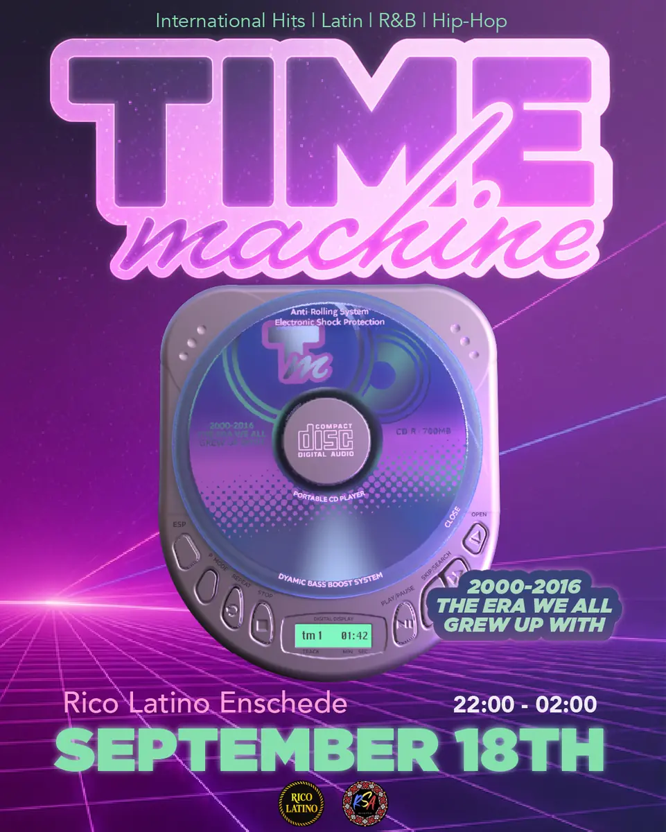 Time Machine — Rico Latino, Enschede