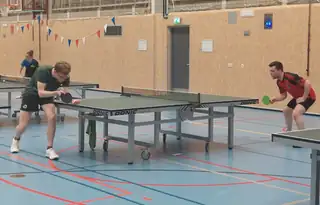 Tischtennis in Kubiek