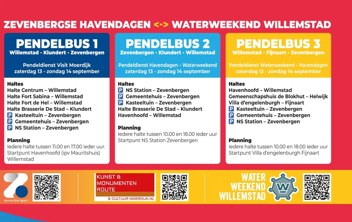 Shuttle buses during Havendagen — Havendagen, Moerdijk