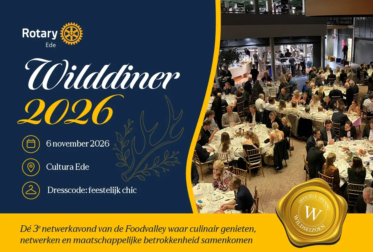 Rotary Wilddiner β Cultura, Ede