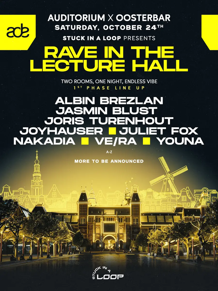Rave in the Lecture Hall - Melodic & Techno Takeover — Oosterbar, Amsterdam