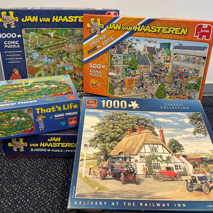 Puzzle-Tauschbörse — Bibliotheek Workum, Workum