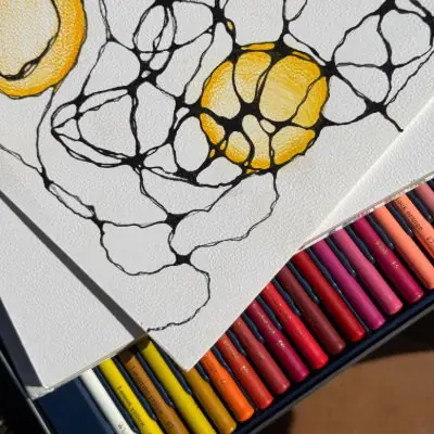 Tuesday Evening Atelier: Neurographic Drawing — Bibliotheek Bergeijk, Bergeijk