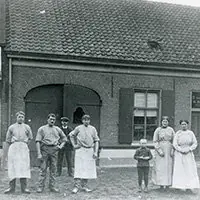 Stammbaum-Café in der Bibliothek Oss — Bibliotheek Oss - Het Warenhuis, Oss