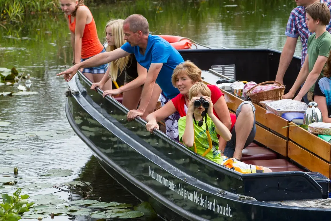 Bootsfahrt schwimmendes Land - De Wieden — Bezoekerscentrum De Wieden, Sint Jansklooster