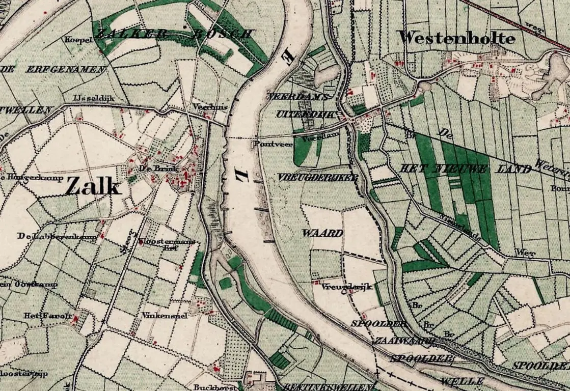History of the Waard — Vreugderijkerwaard, Biologische schapenhouderij De Vreugdehoeve, Zwolle