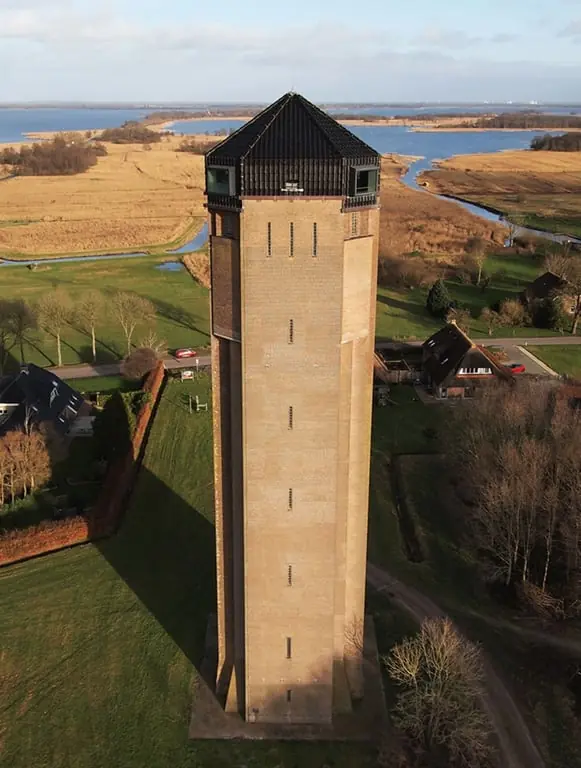 Besteige den Wasserturm in Sint Jansklooster — Watertoren van Sint Jansklooster, Sint Jansklooster
