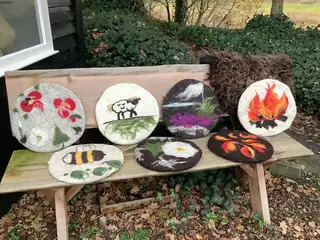 Filz-Kissen-Workshop Dwingelderveld