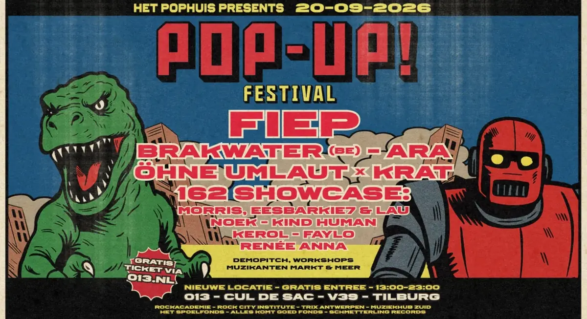 Das Pop-Up Festival — Het Pop-Up Festival, Tilburg
