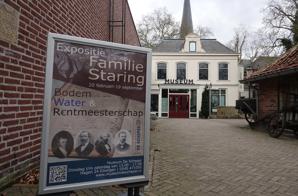 Familie Staring: Bodem, Water en Rentmeesterschap — Museum de Scheper, Eibergen