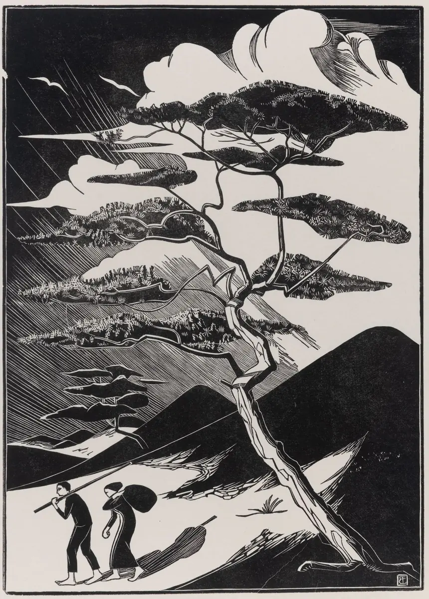 Linodrukken — Museum Kranenburgh, Bergen