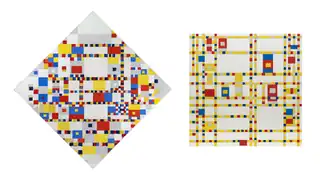 Mondrians letzte Meisterwerke vereint