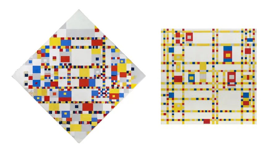 Mondrians letzte Meisterwerke vereint — Kunstmuseum Den Haag, Den Haag