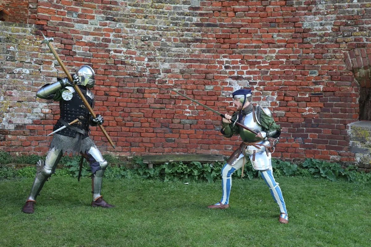 Demonstration: Two-Handed Sword Fighting — Museum Stedhûs Sleat, Sloten