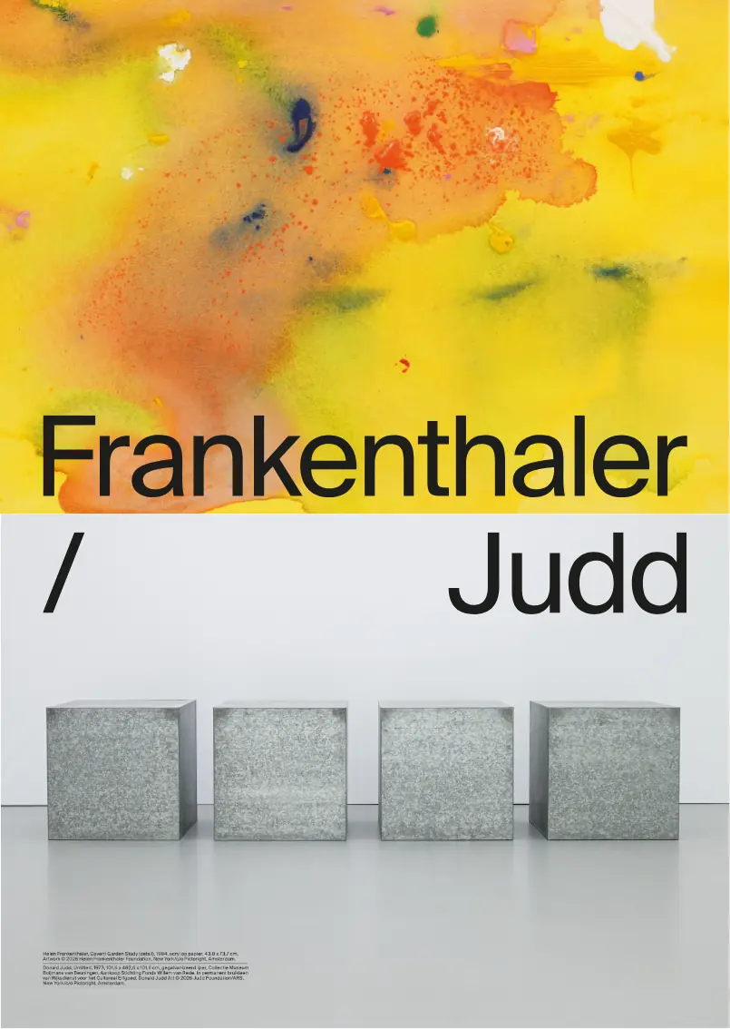 Frankenthaler / Judd — Kunsthal KAdE, Amersfoort