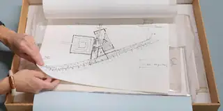 Gebäude in Bewegung. Von der Skizze zum Schatz