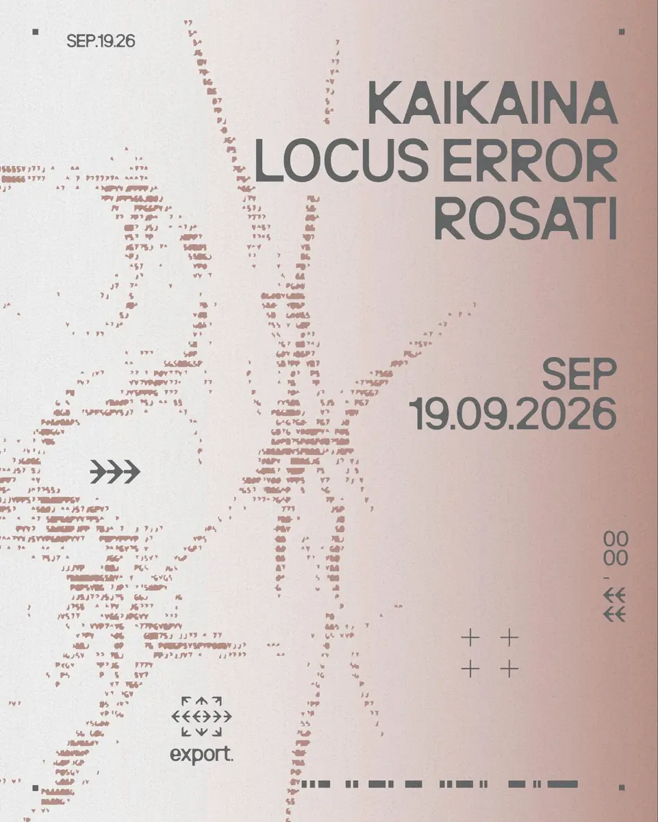 Kaikaina, Locus Error, Rosati — export, Rotterdam