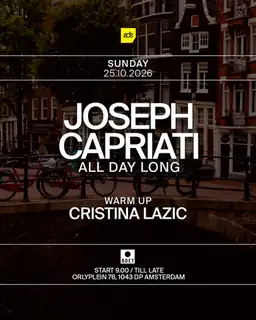 ADE Sunday with Joseph Capriati