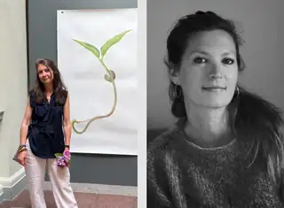 Artist Talk - Fließende Formen - Nataliya Vladychko & Anna Gray