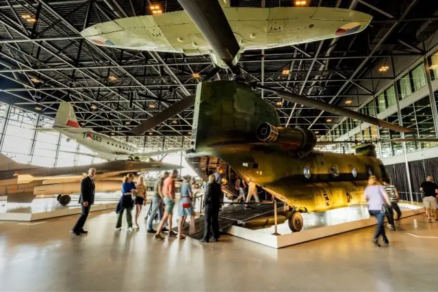 Öffnung Chinook — Nationaal Militair Museum, Soest