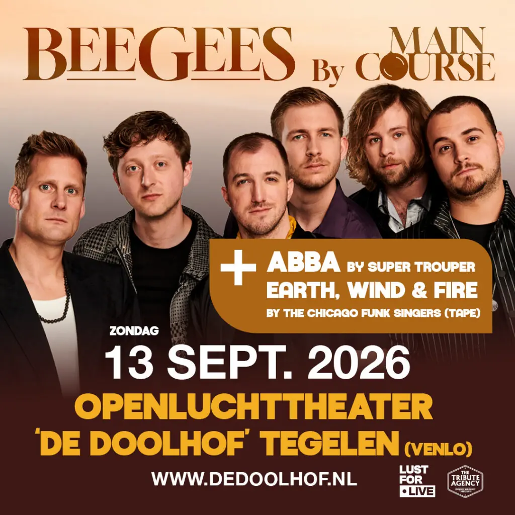 Bee Gees by MainCourse — Openluchttheater De Doolhof, Tegelen