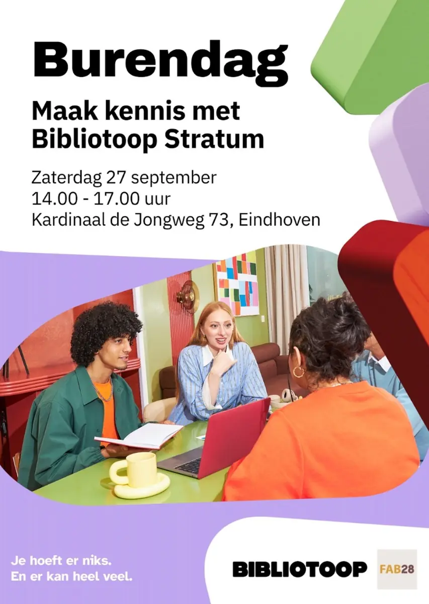 Burendag Bibliotoop Stratum — Bibliotoop Stratum, Eindhoven