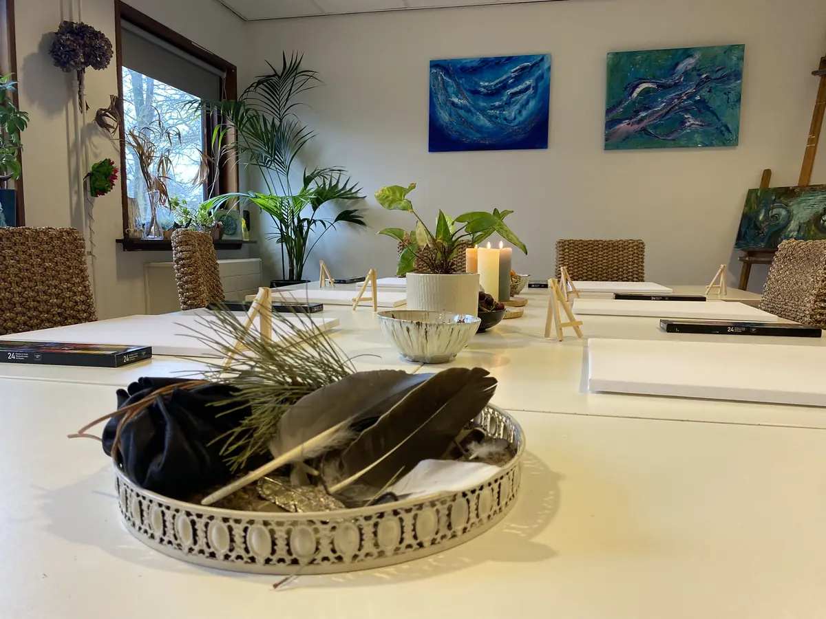 Intuitive Painting Workshop — Atelier Groen Licht, Drachten