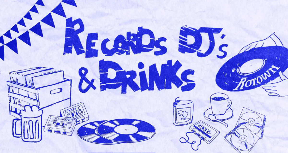 Records, DJs & Drinks — Rotown, Rotterdam