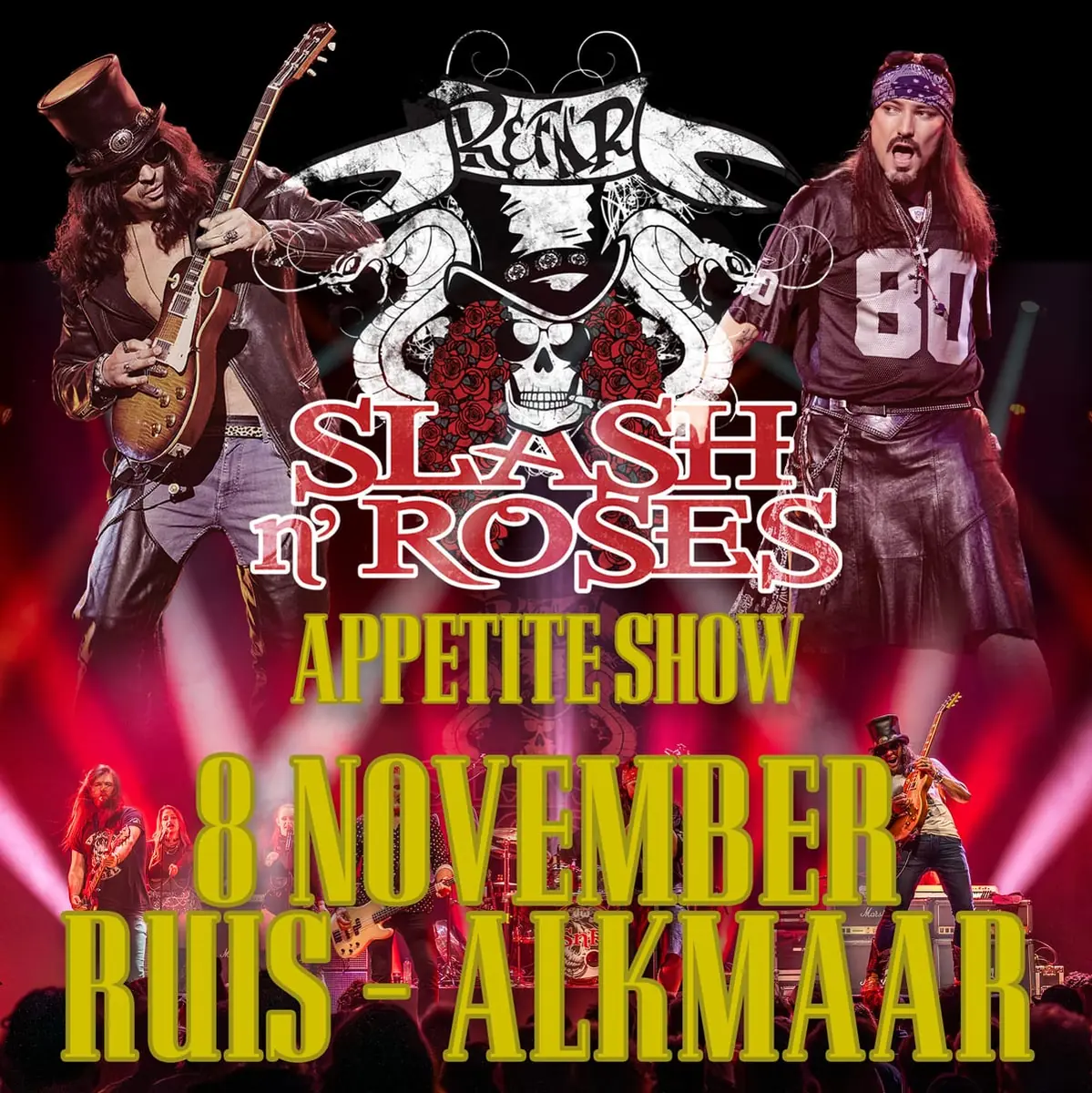 Guns n' Roses Tribute: Slash n' Roses — RUIS, Alkmaar