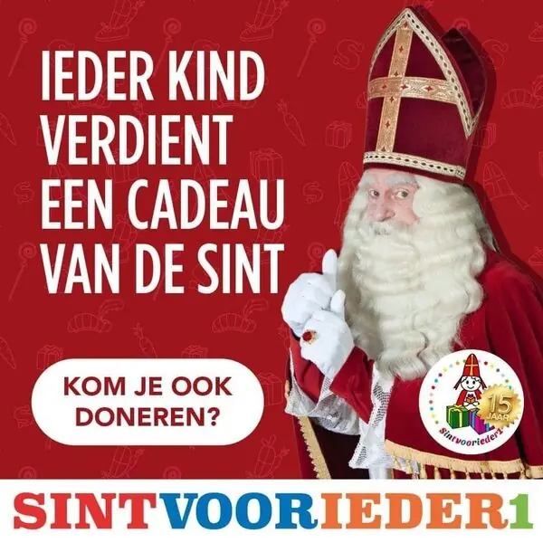 Helfen Sie dem Nikolaus während der Aktionswoche von Sintvoorieder1 — Bibliotheek Voorschoten, Voorschoten