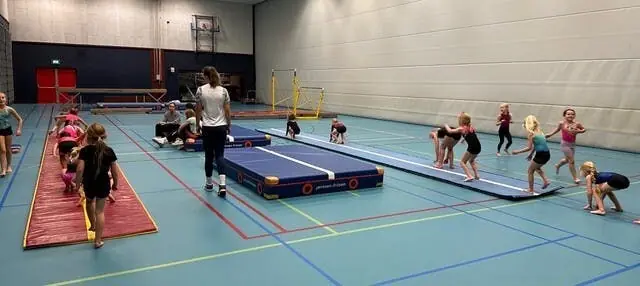 Gymnastics lessons for children aged 5-7 — Sporthal de Tinnegieter, Beuningen