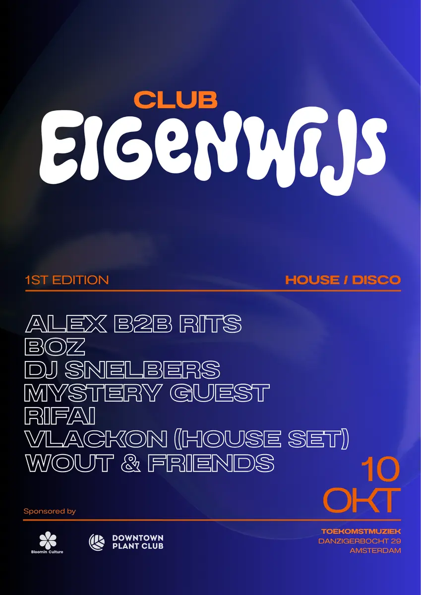 Club Eigenwijs — Toekomstmuziek, Amsterdam
